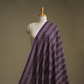 Cotton pochampally dabi ikat fabric 23 - handcrafted