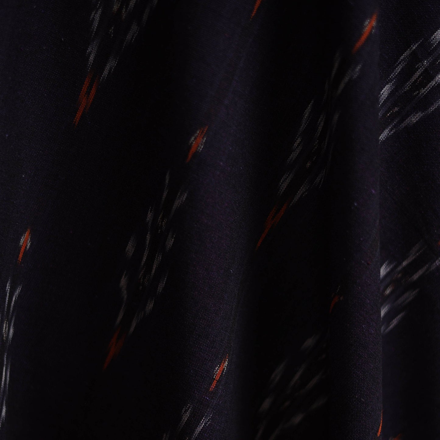 Cotton pochampally ikat fabric 10 - handcrafted