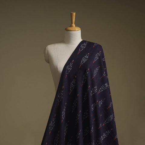 Cotton pochampally ikat fabric 10 - handcrafted