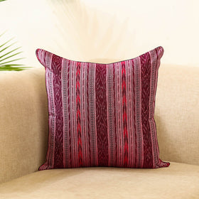 Purple - cotton sambalpuri ikat cushion cover 20