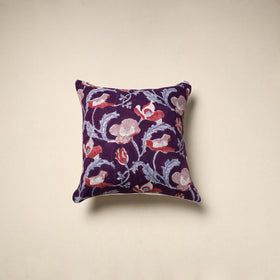 Cotton sanganeri cushion cover 39 - handcrafted