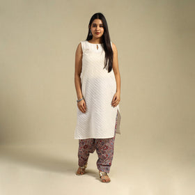 Buy Block Print Cotton Sanganeri Salwar