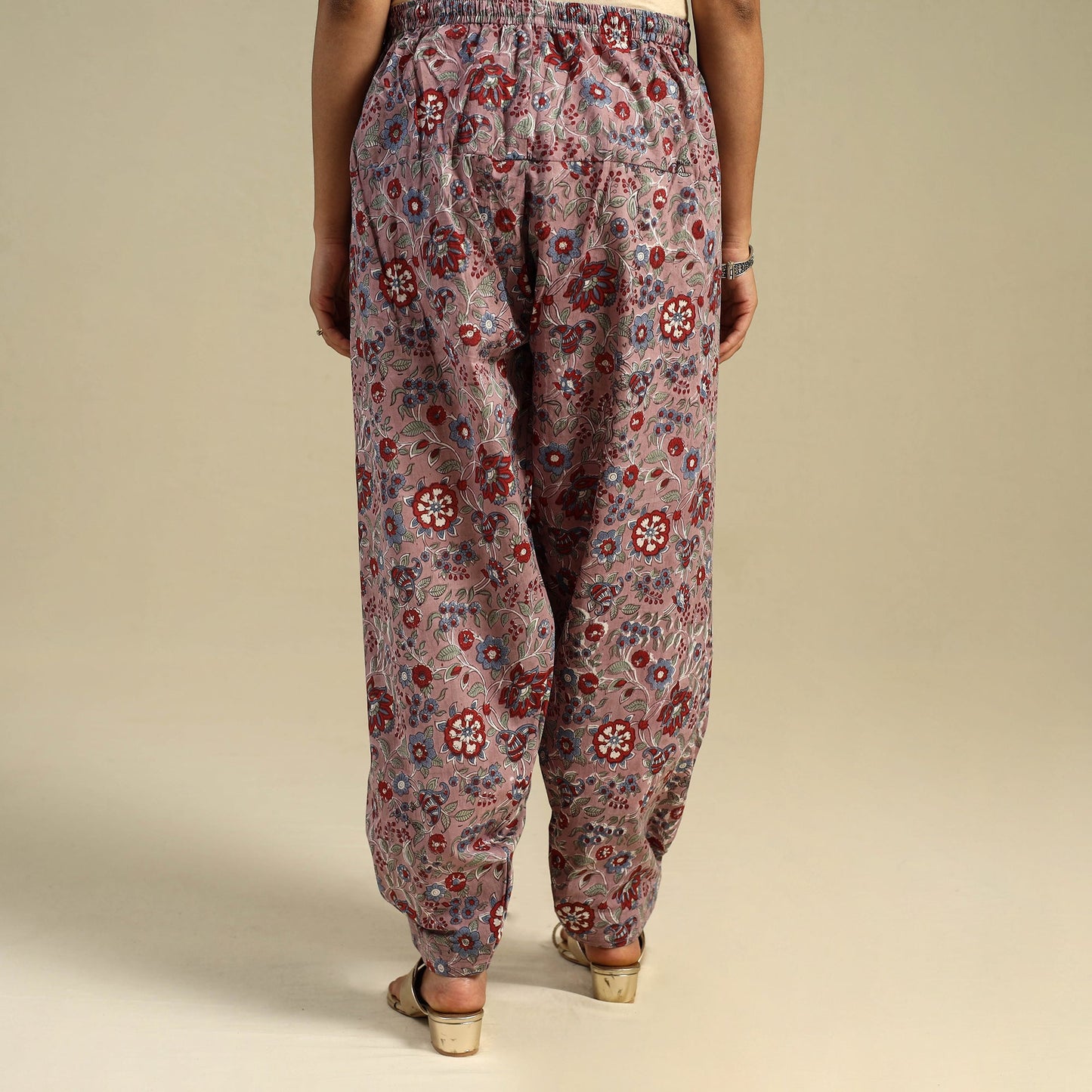 Buy Block Print Cotton Sanganeri Salwar