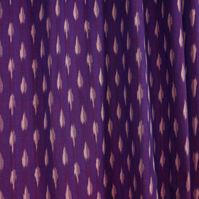 Purple - cotton window pochampally ikat curtain (5 x 3