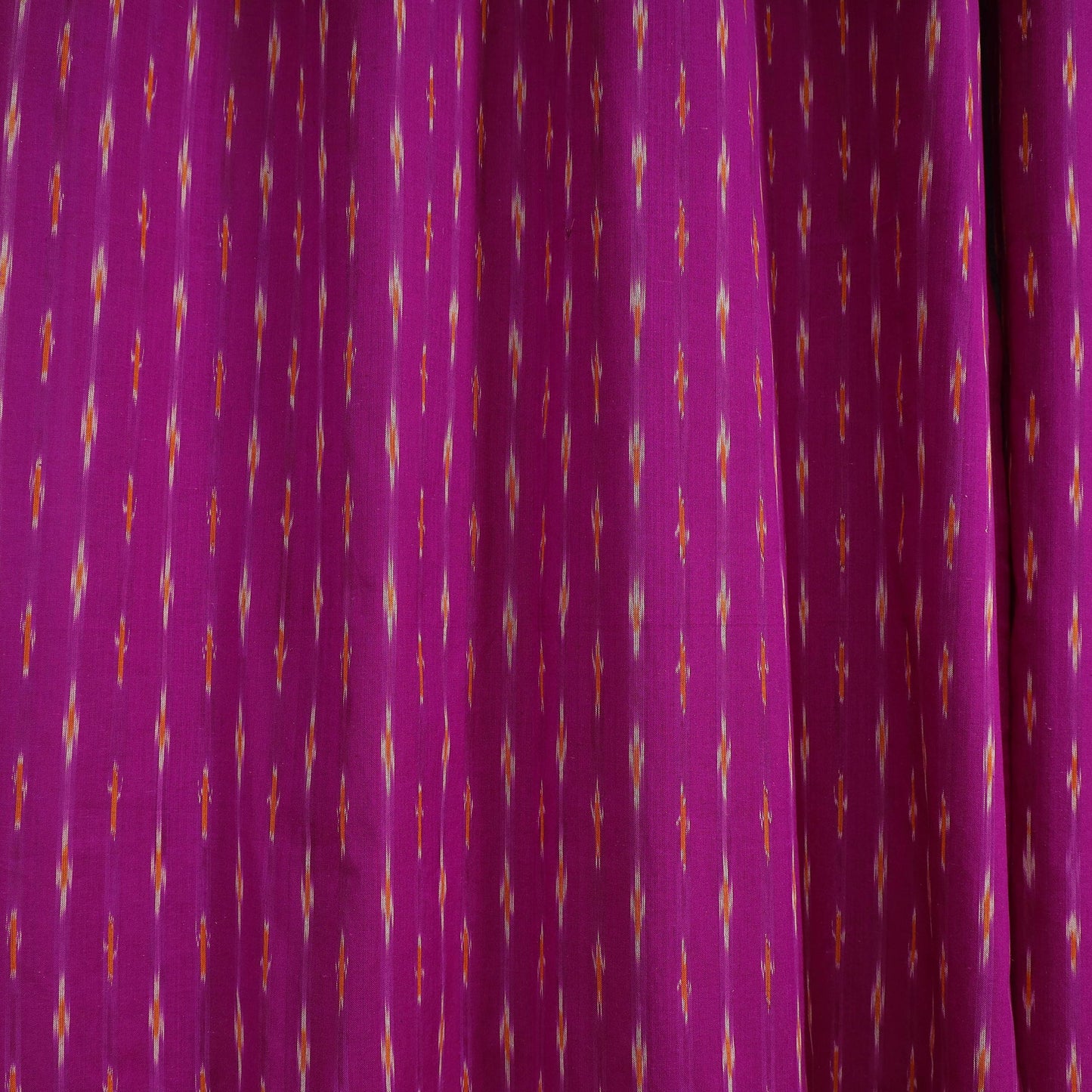 Purple - cotton window pochampally ikat curtain (5 x 3