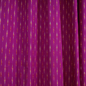 Purple - cotton window pochampally ikat curtain (5 x 3