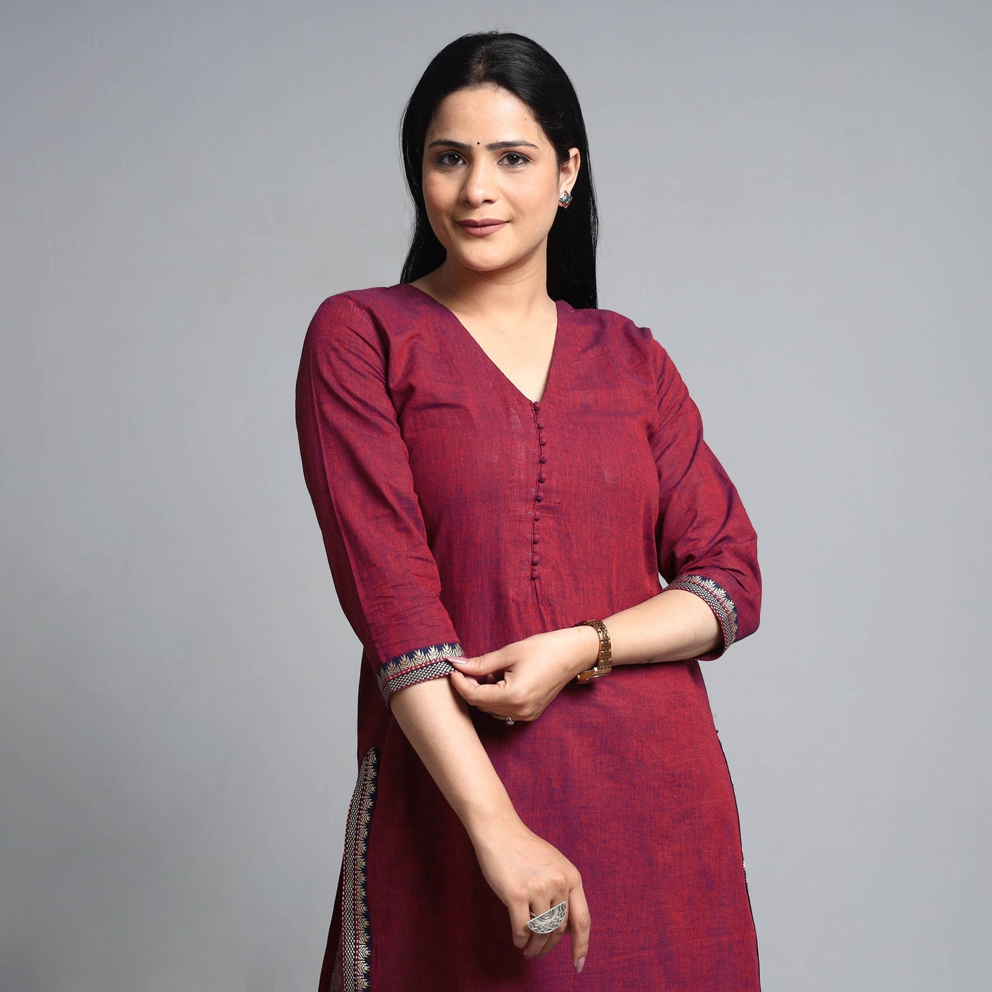 Buy Dharwad Cotton Straight Kurta Online at iTokri.com