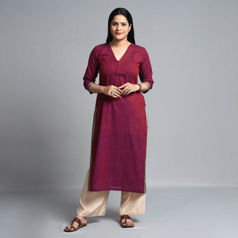 Buy Dharwad Cotton Straight Kurta Online at iTokri.com
