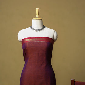 Dharwad cotton 3pc unstitched dress material with border 22