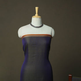 Dharwad cotton 3pc unstitched dress material with border 30