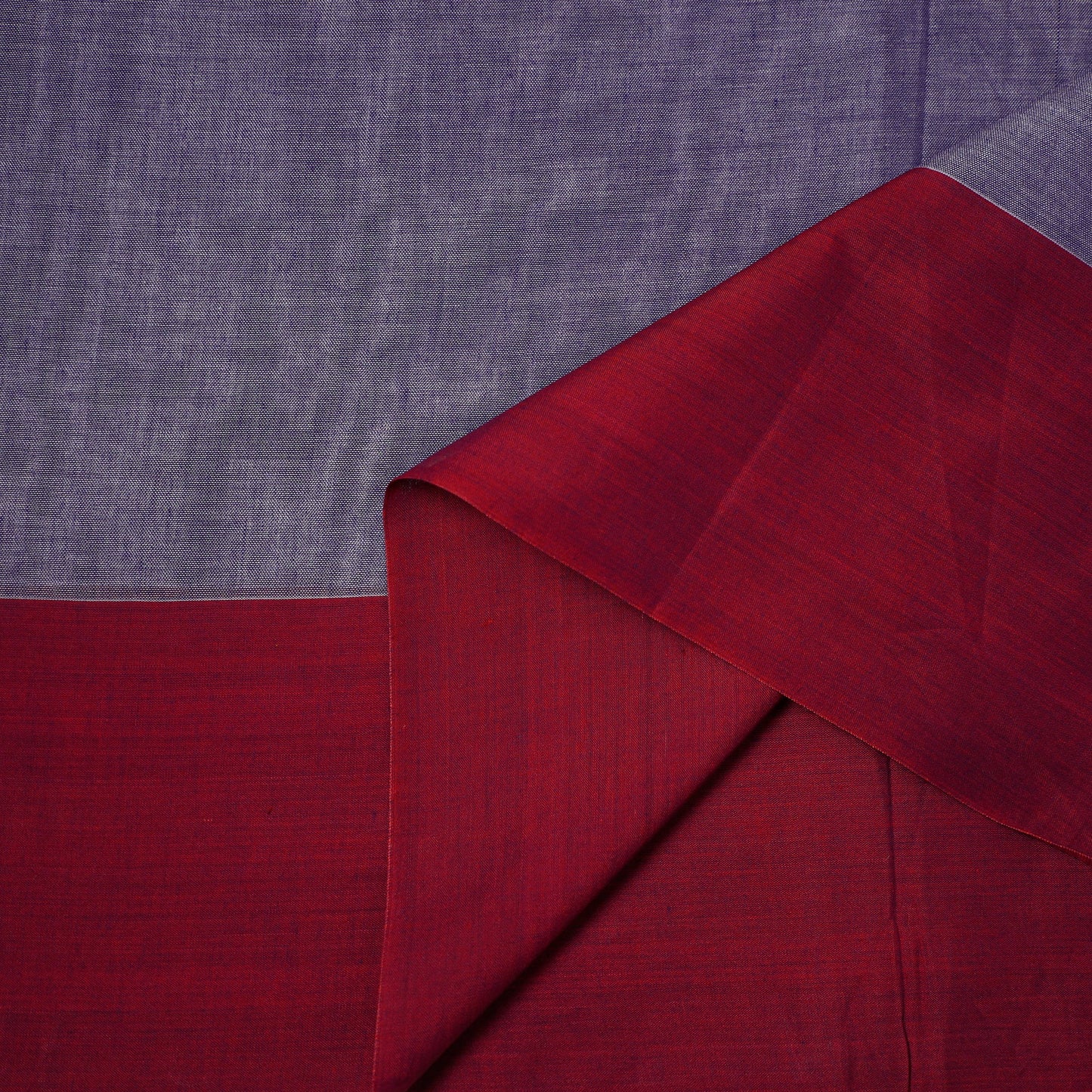 Purple - dharwad cotton fabric 16 - handcrafted