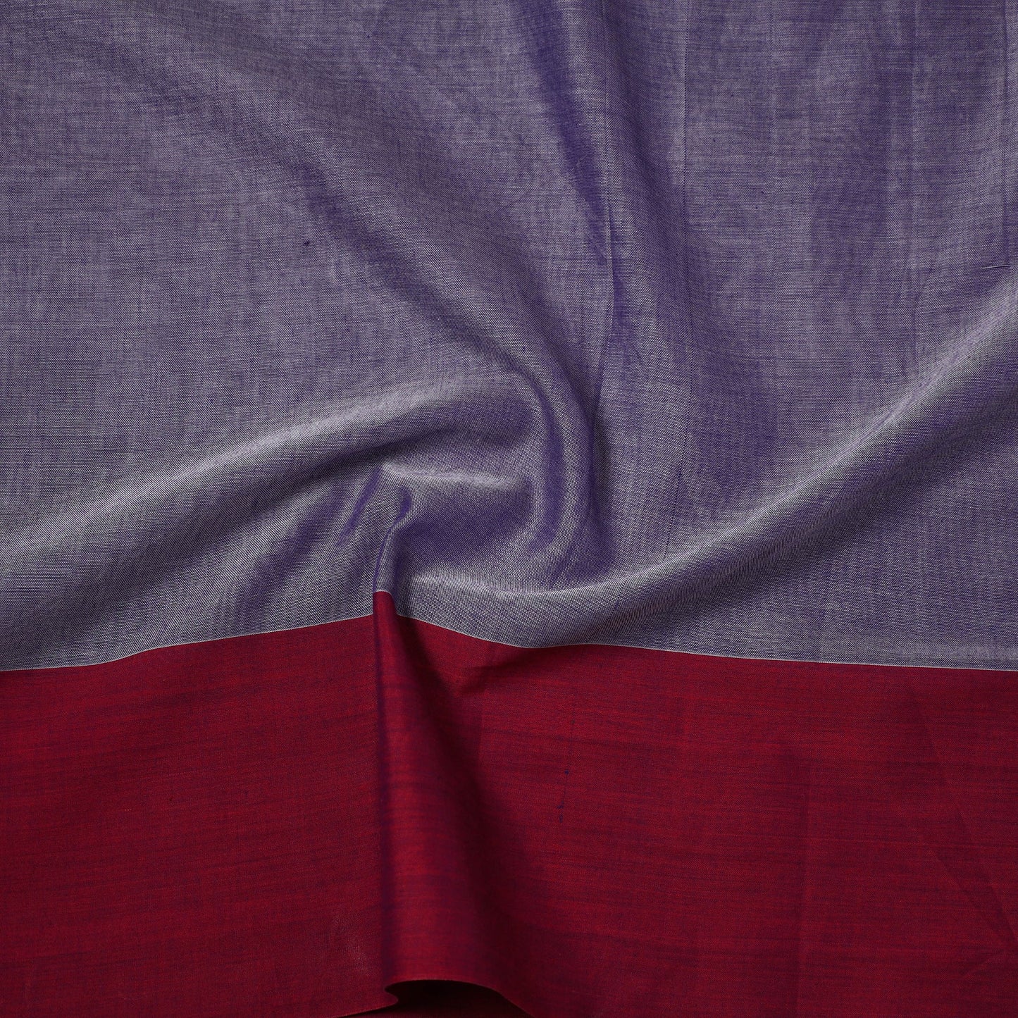 Purple - dharwad cotton fabric 16 - handcrafted