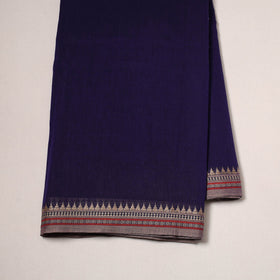 Dharwad cotton fabric with border 04 - handcrafted