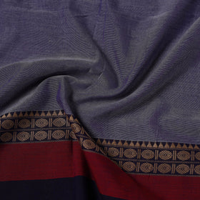 Dharwad cotton fabric with border 16 - handcrafted