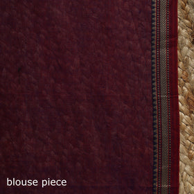 Dharwad cotton saree with border 01 - handcrafted