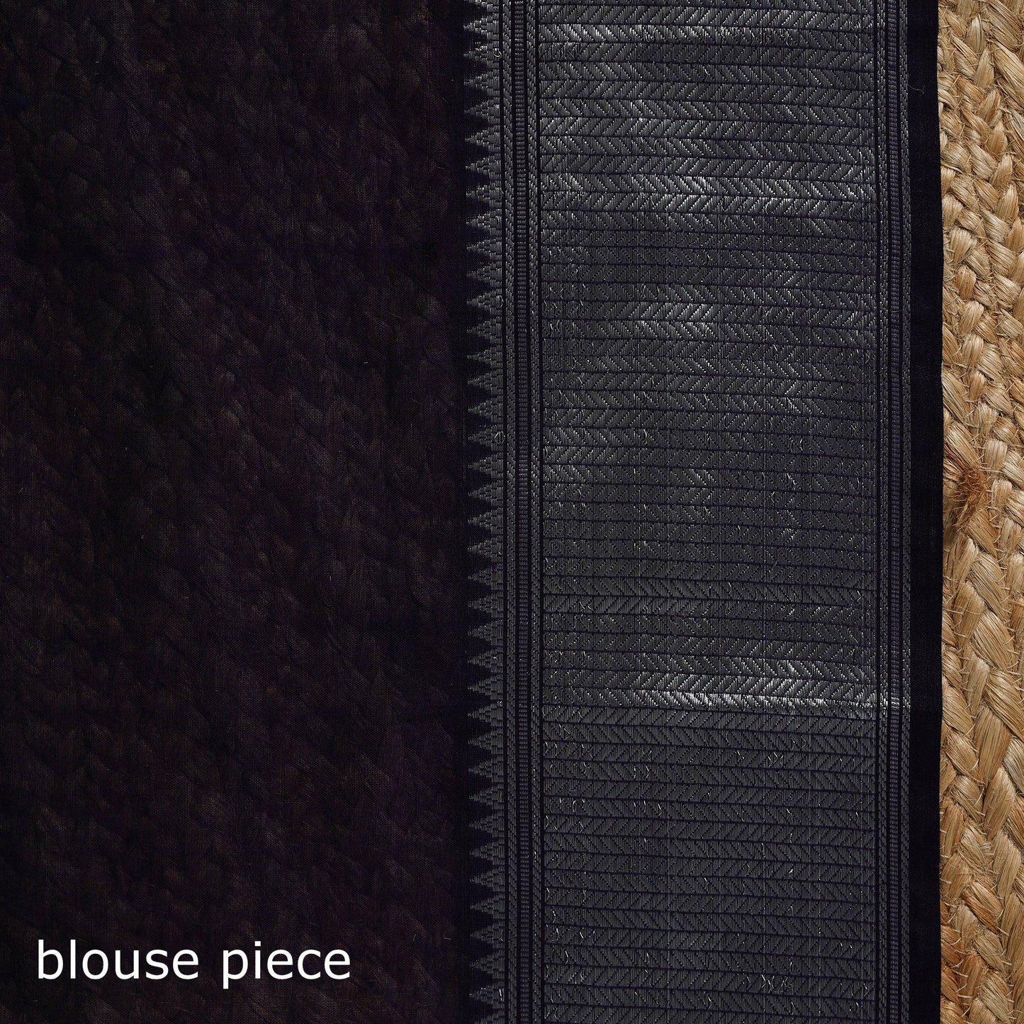 Dharwad cotton saree with border 12 - handcrafted