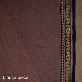 Dharwad cotton saree with border 34 - handcrafted