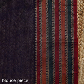 Dharwad cotton saree with border 42 - handcrafted