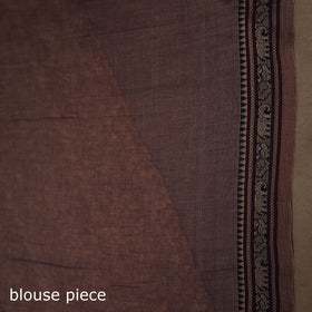 Dharwad cotton saree with border 43 - handcrafted