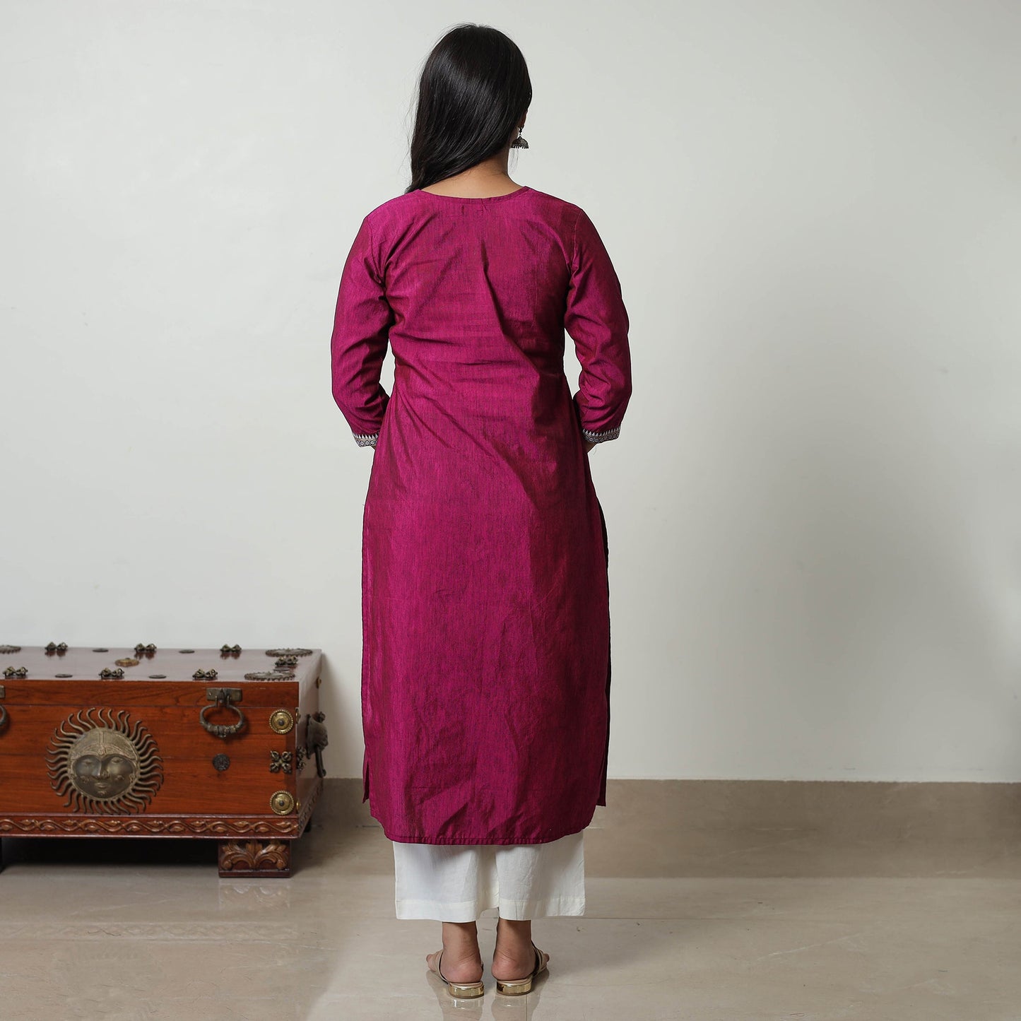 Shop Dharwad Cotton Kurta | Straight & Elegant for Women