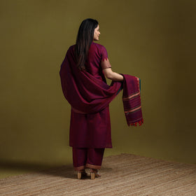 Dharwad cotton suit set with dupatta for women 08