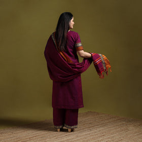 Dharwad cotton suit set with dupatta for women 12
