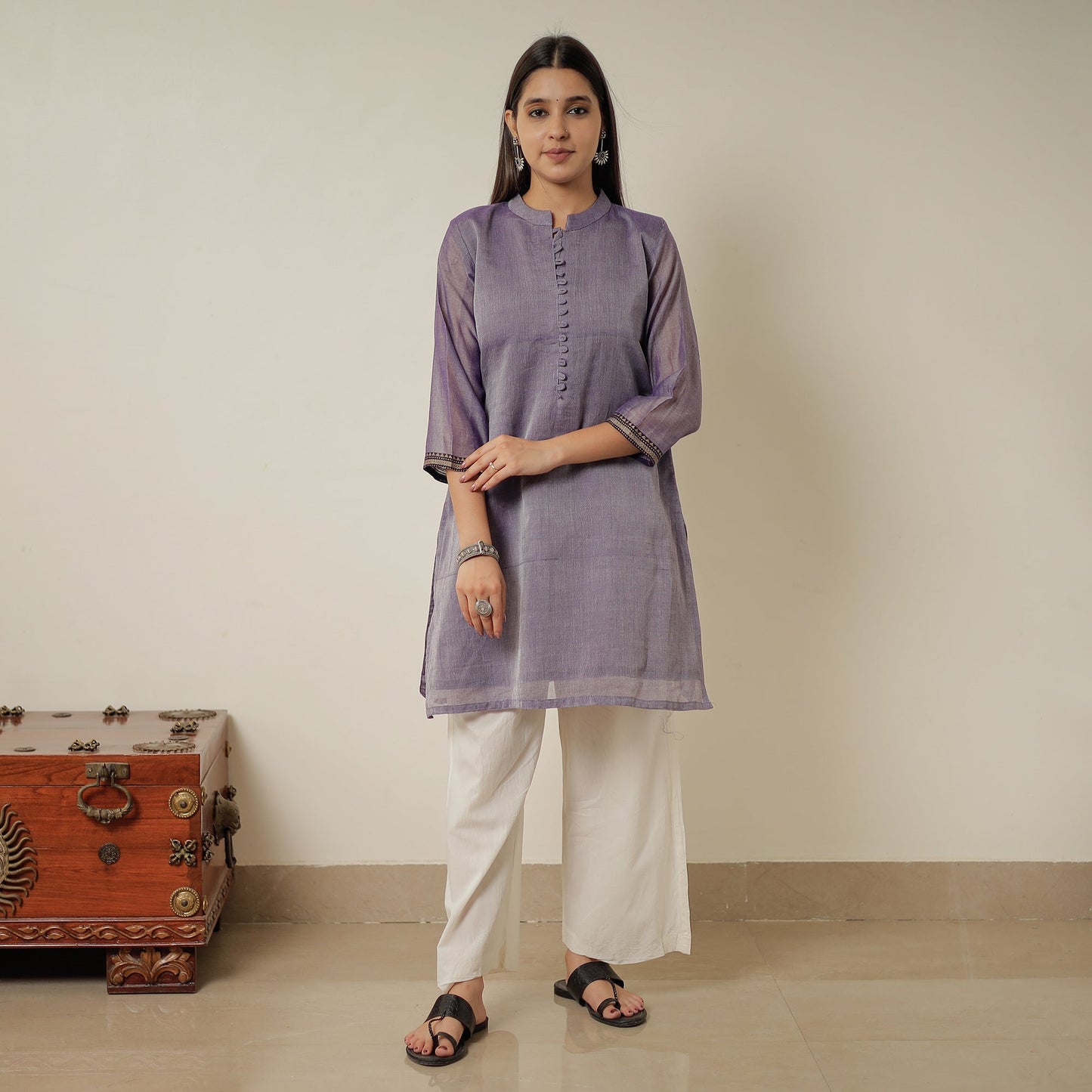 Buy Dharwad Cotton Short Kurta for Women