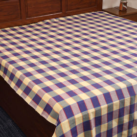 Purple - double handloom cotton bed sheet (108 x 90 in) 24