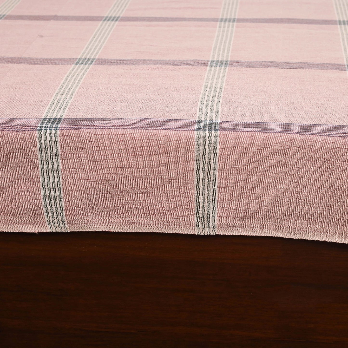 Purple - double handloom cotton bed sheet (108 x 90 in) 38