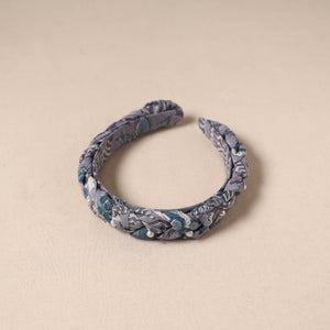 Fabart braided hair band with bead work 48 - handcrafted