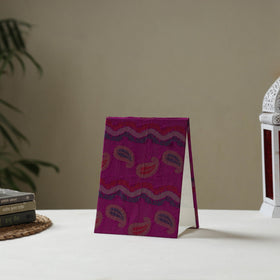 Purple - fabric embellished handmade photo frame (8 x 6 in)