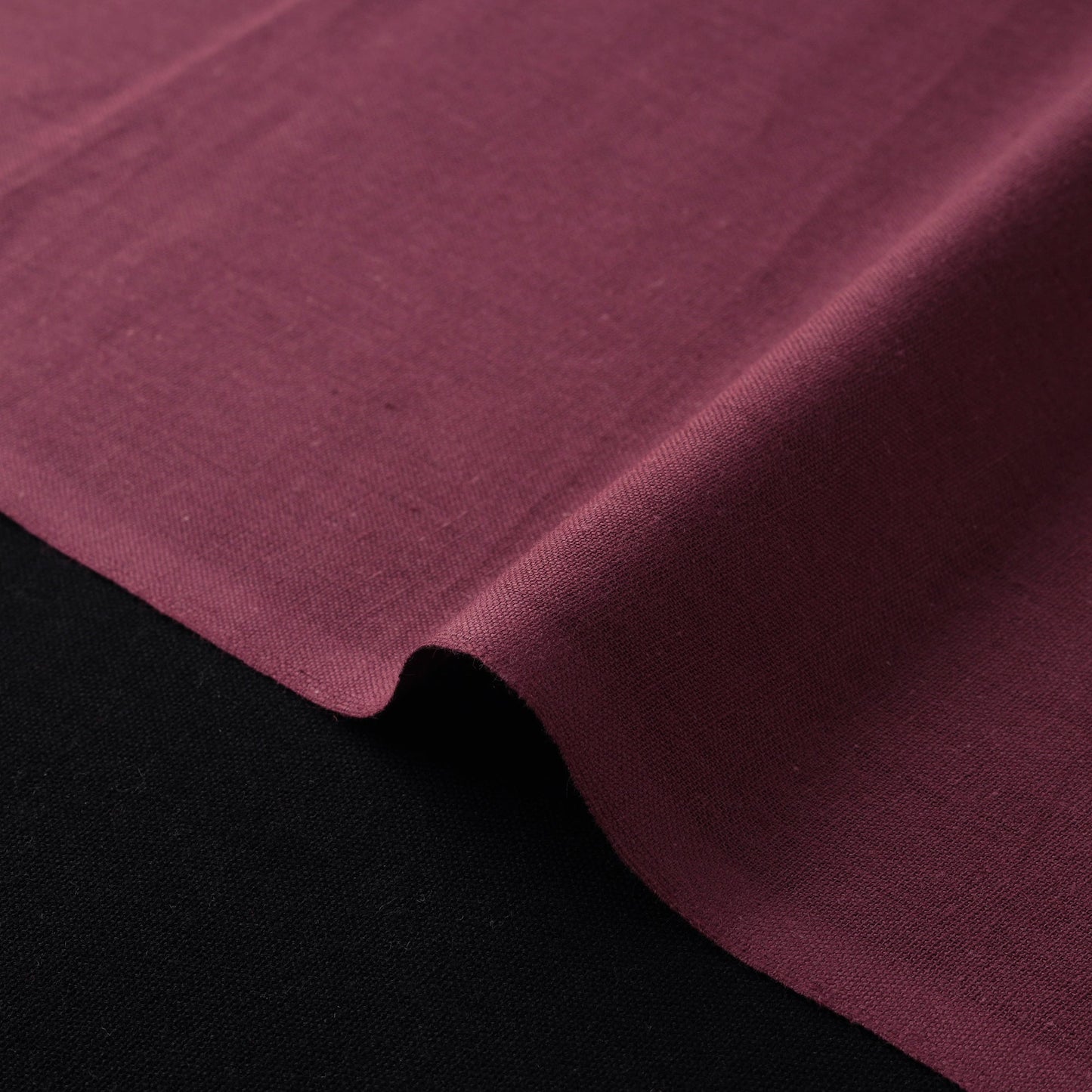 Purple - flex cotton prewashed plain fabric 12 - handcrafted