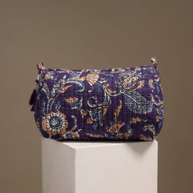 Purple - floral hand quilted toiletry bags (set of 3) 20