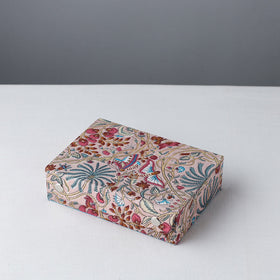 Purple Floral Printed Handcrafted Jewelry Box