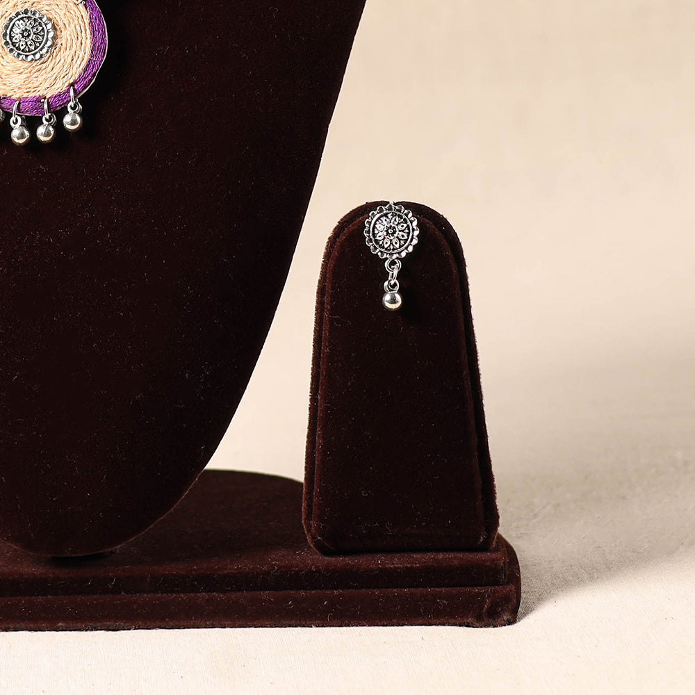 German Silver Jute Necklace Set