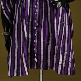 Hand batik cotton medium kaftan 32 - handcrafted