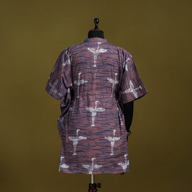 Hand batik cotton medium kaftan 36 - handcrafted