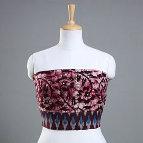 Buy Hand Batik Printed Cotton Blouse Piece 