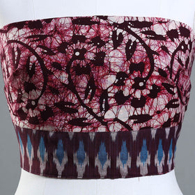 Buy Hand Batik Printed Cotton Blouse Piece 