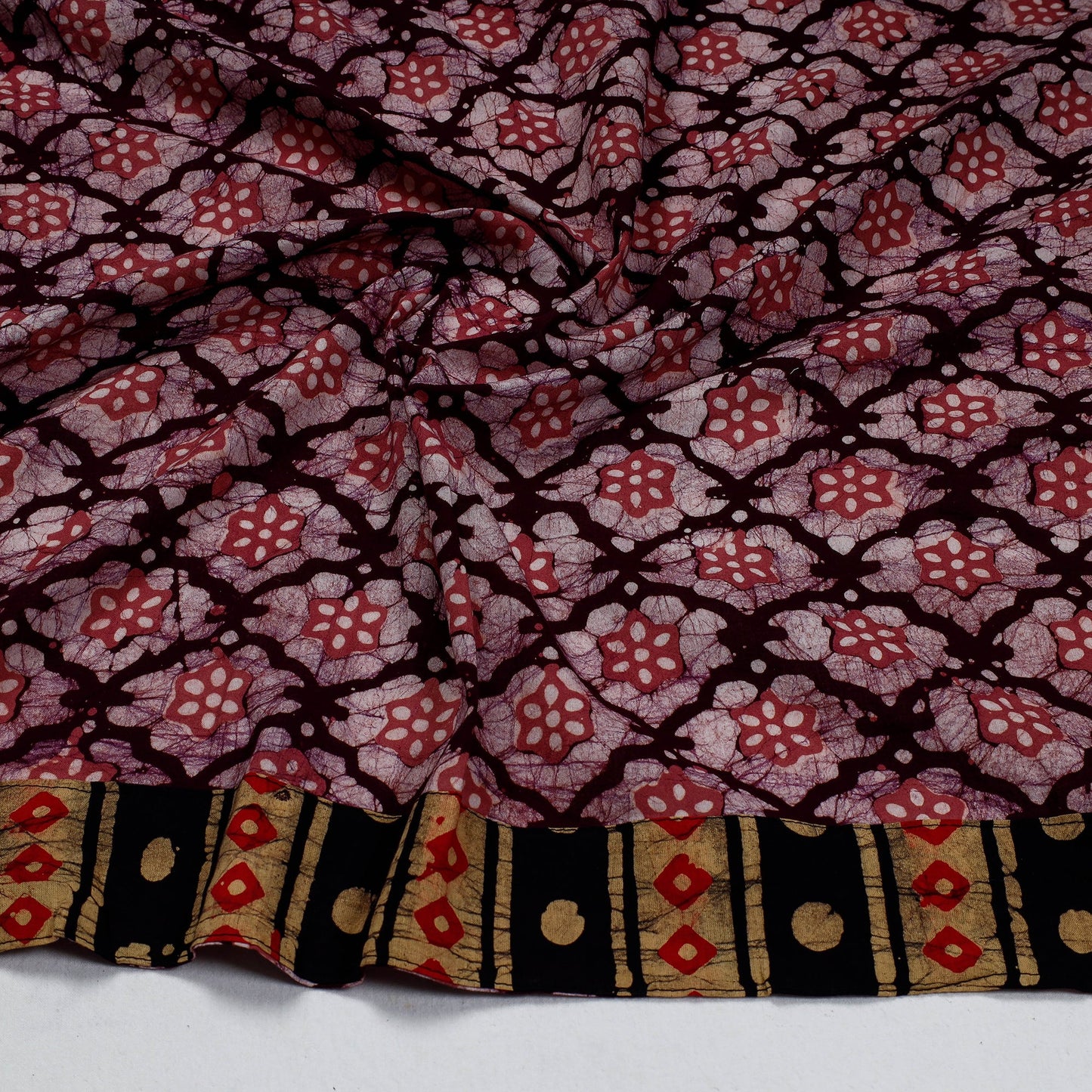 Block Printed Blouse Piece
