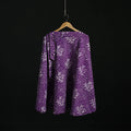 Hand block batik print cotton wrap around skirt 07