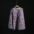 Hand block batik print cotton wrap around skirt 11