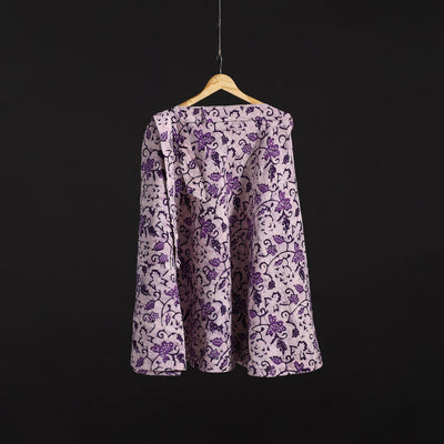 Hand batik cotton wrap around skirt 93 - handcrafted