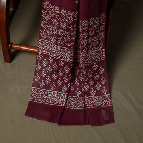 Hand block jaipur print cotton 3pc unstitched dress