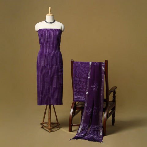 Hand jaipur linen 3pc unstitched dress material 22