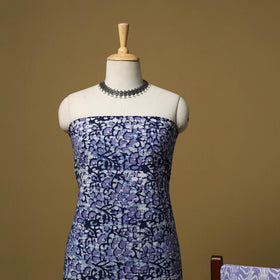 Hand kutch batik cotton 3pc unstitched dress material 30