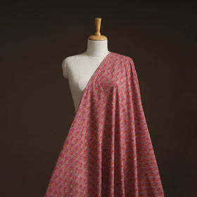 Hand block print cotton sanganeri fabric 02 - handcrafted