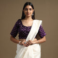 Block Print Stitched Blouse
