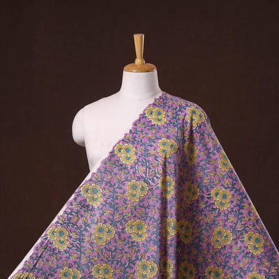 Hand cotton sanganeri fabric 10 - handcrafted