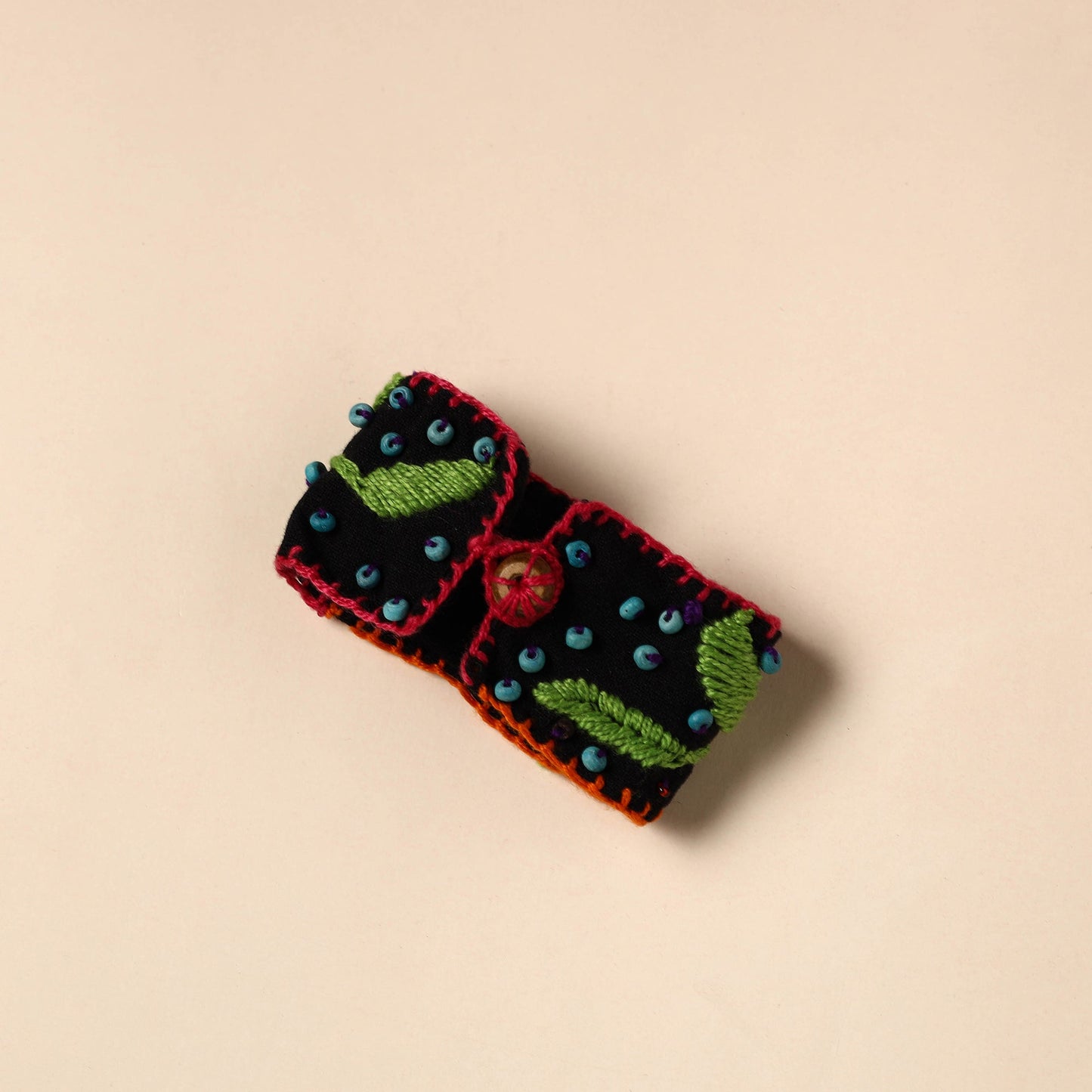 Buy Hand Embroidered Chandi Mati Boho Bracelet